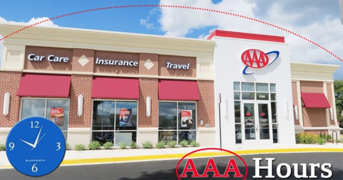 Aaa auto insurance hours