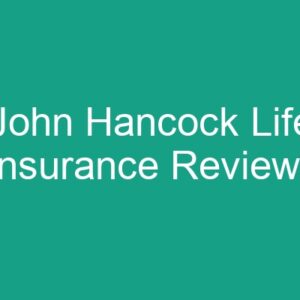 Is john hancock travel insurance good