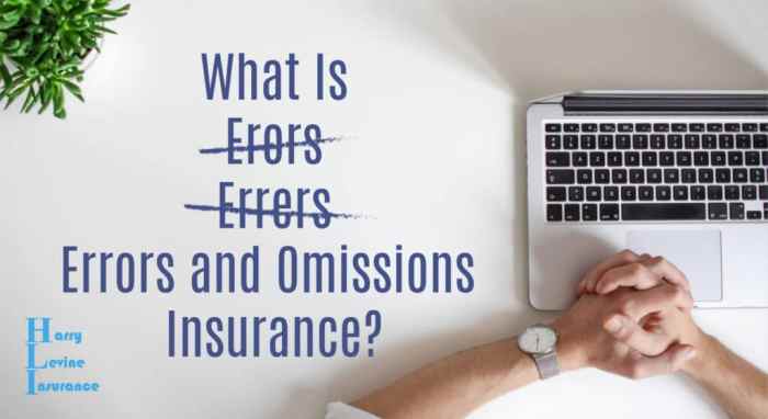 Errors and omissions insurance for bookkeepers