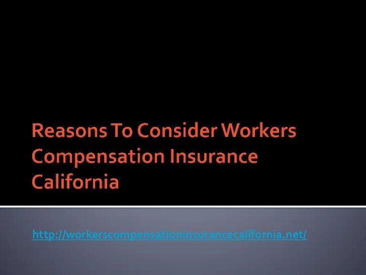 Workers compensation insurance california requirements